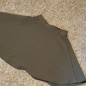 Hunter Green Skater Skirt